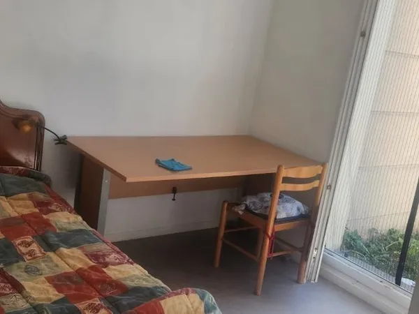 Colocation d'une chambre sur jardin