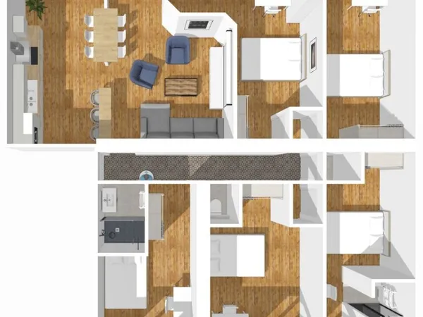 Appartement 113m² centre-ville proche tram - Rentabilité 9%