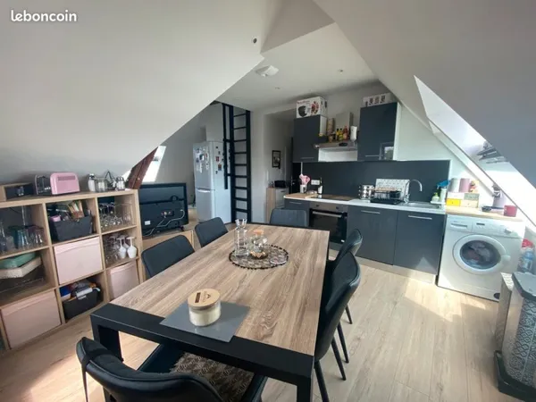 3 pièces Colmar au dernier étage