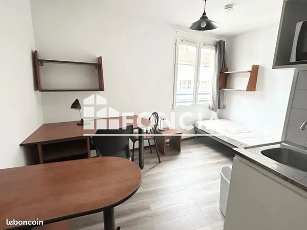 Appartement meublé 19m² à louer 340 - SAINT ETIENNE 42000