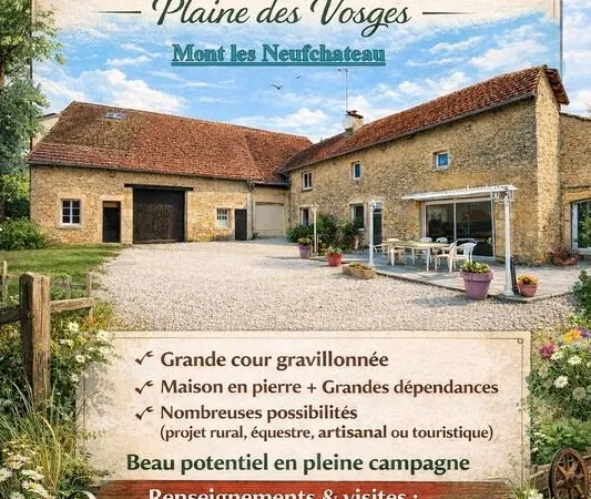 Maison corps de ferme entièrement rénové et meublé