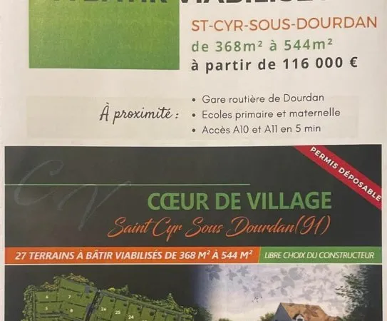 Terrain 400 m²