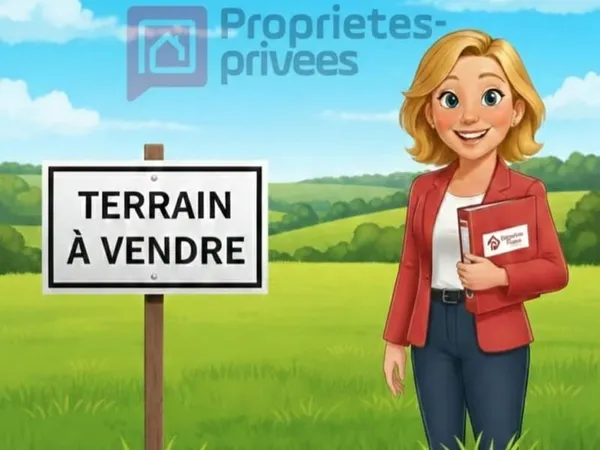 Terrain Constructible 699m² - Sermaises