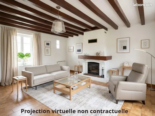 Belle maison familiale proche du bourg de Veigné