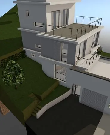 Terrain a bâtir de 590 m2 libre constructeur suite a division parcellaire avec permis d architecte