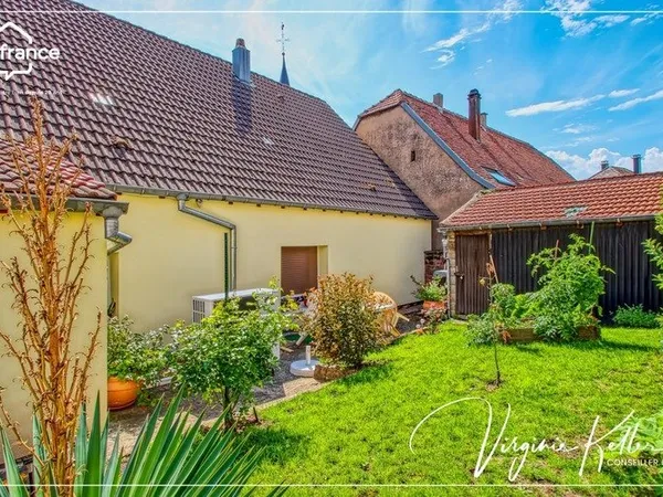 Viager Libre en Exclusivité à Lemberg - Maison individuelle de plain-pied sans travaux - Sous-sol to