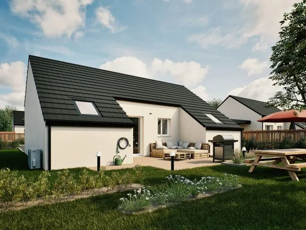 Terrain + maison 48 m²