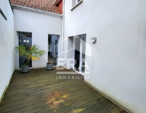 Maison de pêcheur 83m²- rénovée, 3 chambres- Centre-ville d'Étaples