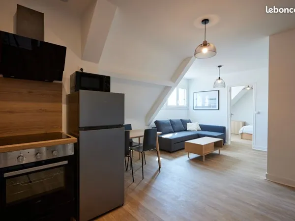 Colocation T4 neuve & meublée - 74m2 - Gare Nord