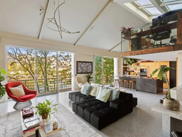 Maison contemporaine de 200 m² avec jardin et terrasses - Vue dé