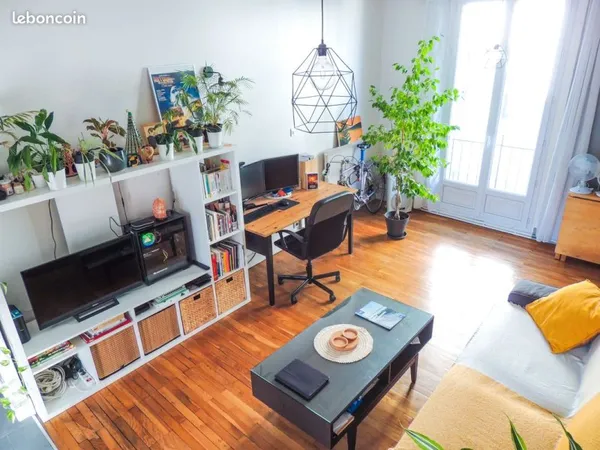 Grand T2 bis traversant de 65,27 m² - Lumineux - 2 balcons - Vue dégagée - Alsace Lorraine