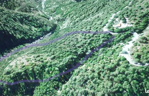 Terrain de loisir à Coaraze 06 (Nice)
