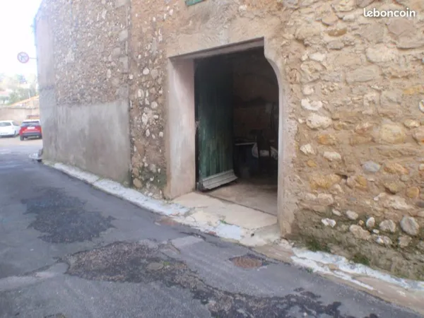 Vends local agricole convertible en habitation