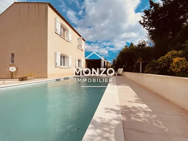 Maison 3 faces 166 m2 Piscine Salles-d'Aude