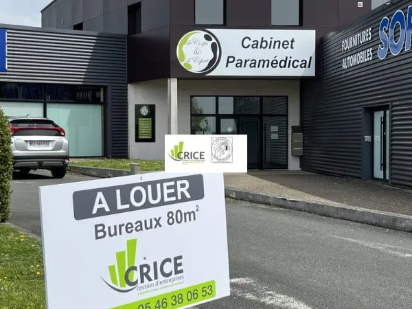 Bureaux 6 pièces 80 m²