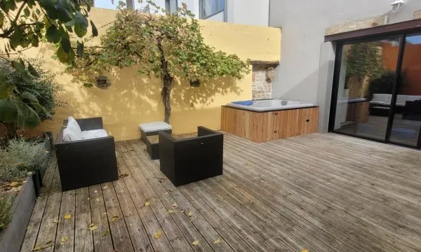 Maison Type Loft, terrasse méditerranéenne, centre ville