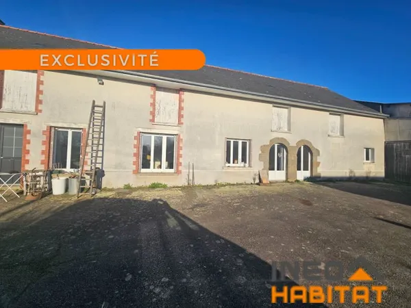 Longère indépendante -117 m² - 3 chambres - VIGNOC