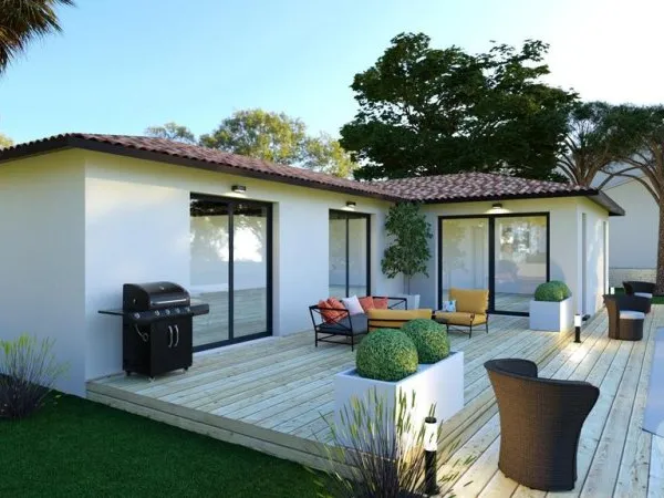 Maison 4 piece(s) 90m2 Sauveterre