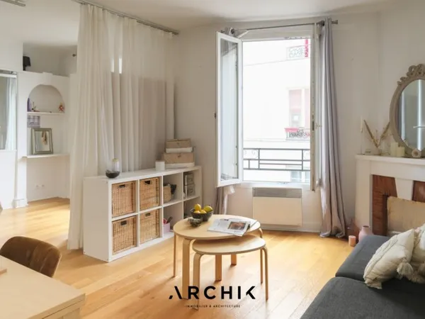 Appartement Vente Paris 2p 32m² 350000€
