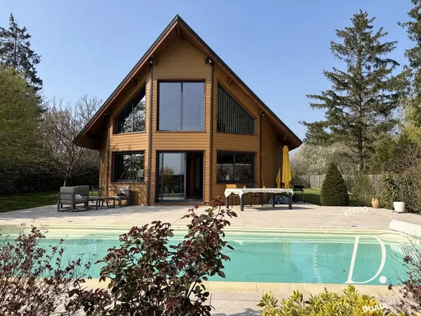 Une maison d'exception en ossature bois d'environ 200 m2, au c