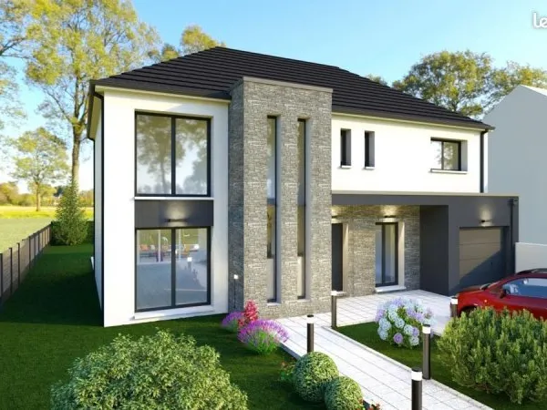Terrain + maison 165 m²