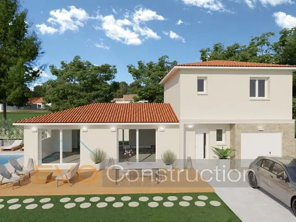 A Vinca, Villa de 108m² en 4 Faces sur une belle parcelle de 1127m²