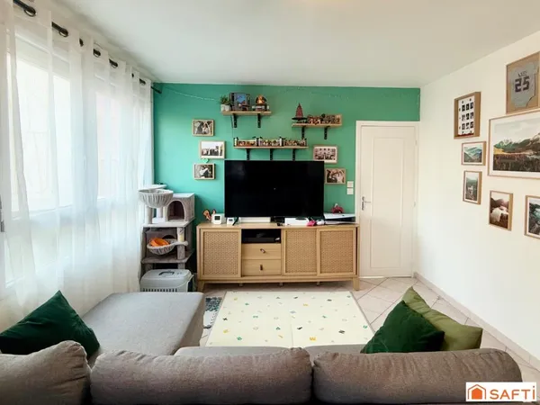 À vendre - Appartement 3 pièces lumineux avec cave à Longjumeau - Quartier Perle