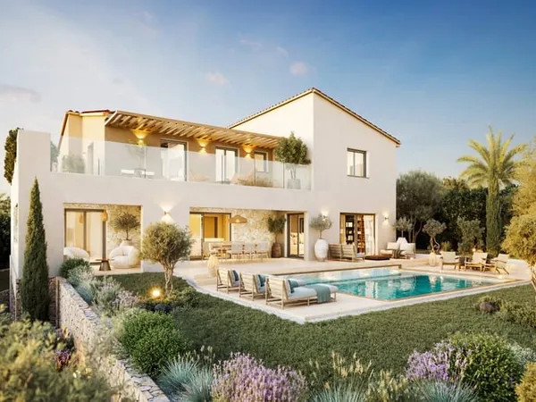 CAGNES-SUR-MER - Quartier des Gros Buaux - Villa contemporaine avec vue mer