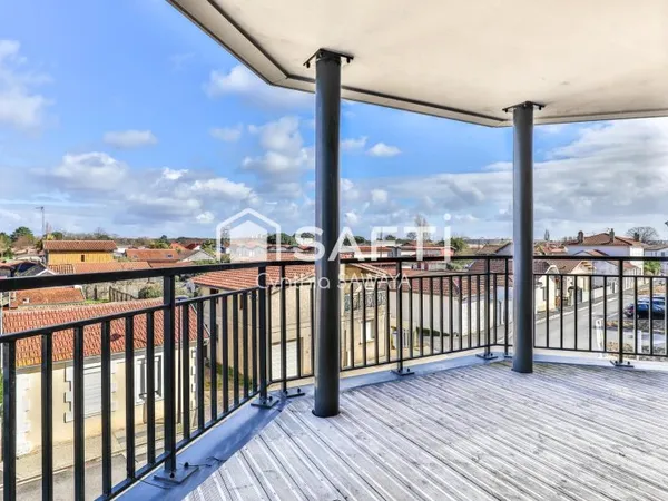 Bel appartement T3 moderne au coeur de la Teste avec 2 places de parking couvertes!