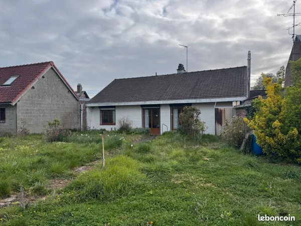 Maison de plain pied batie sur 740 m2
