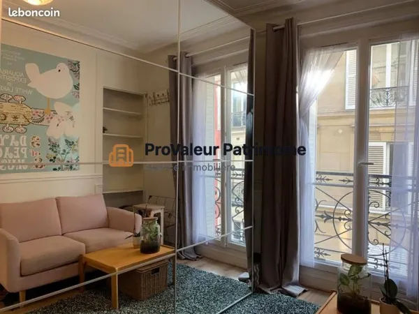 Studio 1 pièce 22 m²