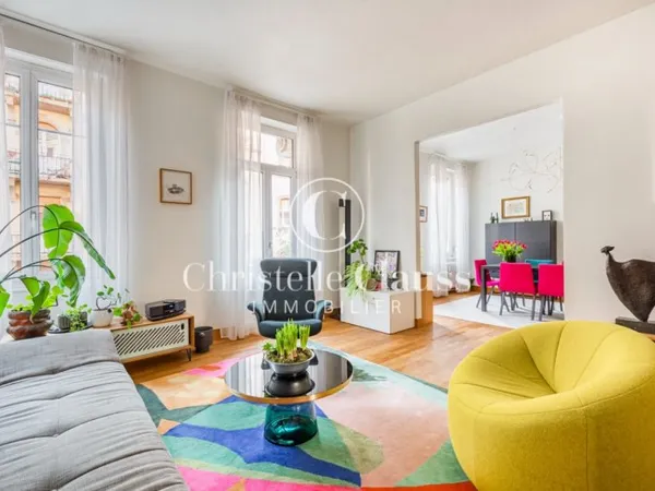 STRASBOURG ? ORANGERIE ? Appartement 5 pièces de 115 m² ? Balco