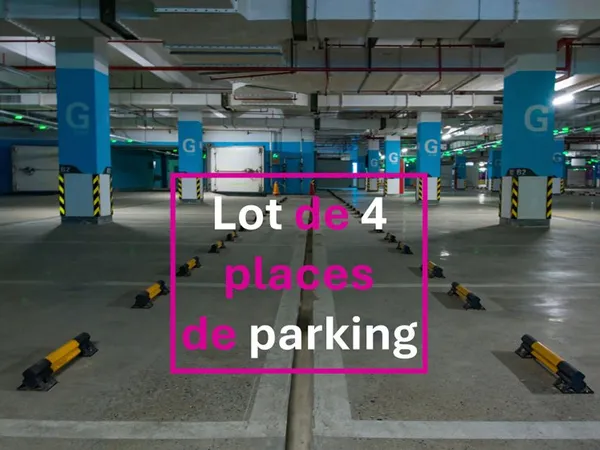 Lot de 4 places de parking // INVESTISSEMENT LOCATIF // 75012