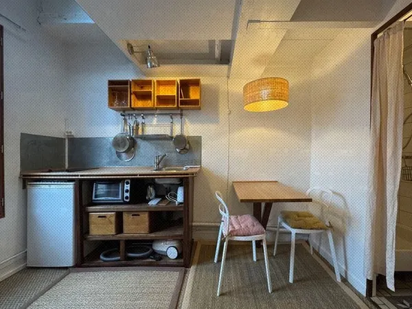 Studio 1 pièce 17 m²