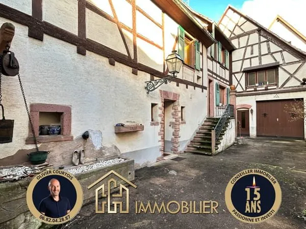Ensemble immobilier à fort potentiel avec une maison principale et ses 2 logements indépendants