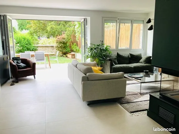 Appartement Maison 115m2 - Viroflay Arcades au calme - Jardin Garage