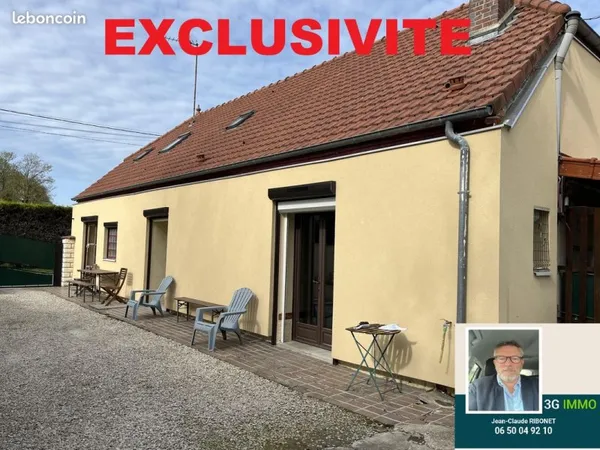 Vente | LONGERE T4 | 5p | 3ch | 115 m² | Vallant-Saint-Georges | Garage/Jardin