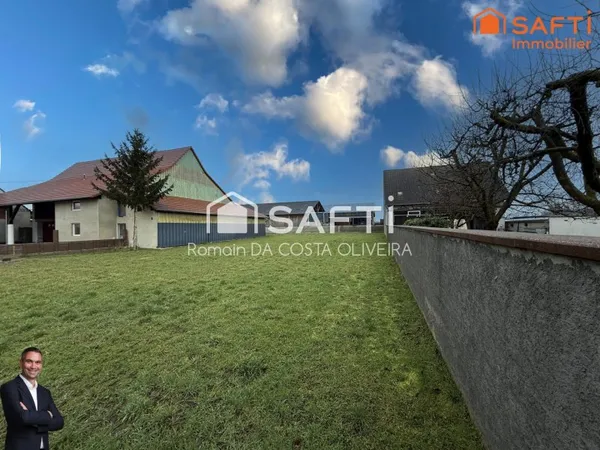 Superbe terrain constructible de 9,59 ares hors lotissement et libre de constructeurs !