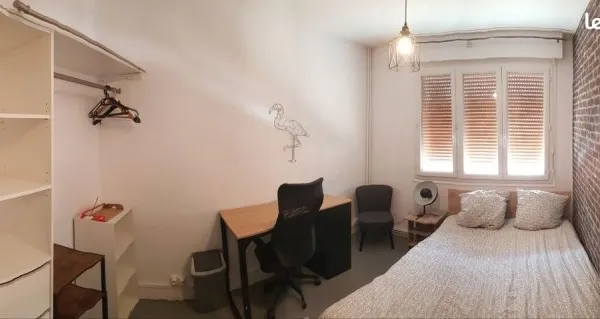 Location chambre étudiant ou jeune actifs sur Amiens