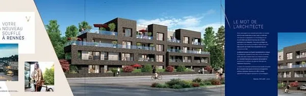 NOUVEAUTE / APPARTEMENT / RENNES - ST JACQUES / 26.22M² HABITABLES / TERRASSE