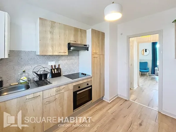 Appartement Saint Brieuc T2 41 m2 dans une petite copropriété.