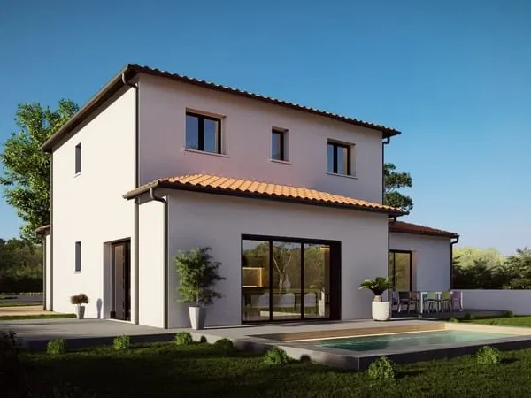 Maison étage de 115 m² + garage 20 m² à Brignais au prix de 465000 € !