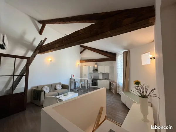 Centre Rignonas-Beau T2 62 m2 meublé