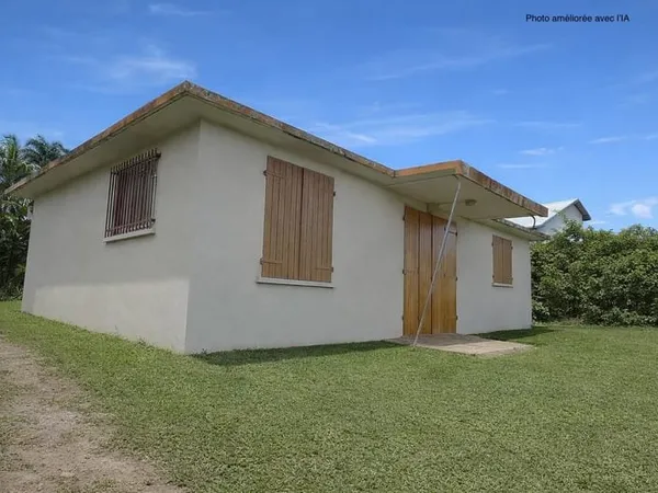 Maison T4/5 de plain pied à vendre sur la Rivière Saint Louis 97421