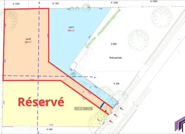Terrain Montaigut Sur Save 900 m2