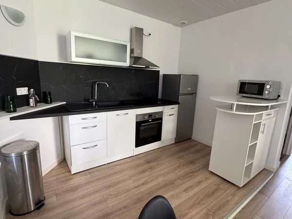Superbe maison T2 meublée avec grand jardin, au coeur de Limoges, machine à laver, TV 4K UHD, cuisin