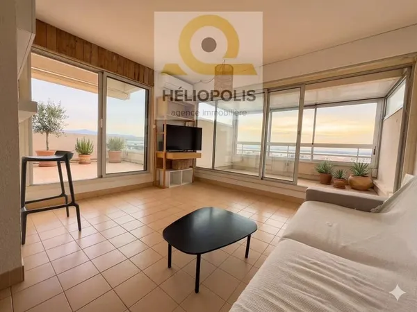 Studio cabine à Canet plage spécial coucher de soleil