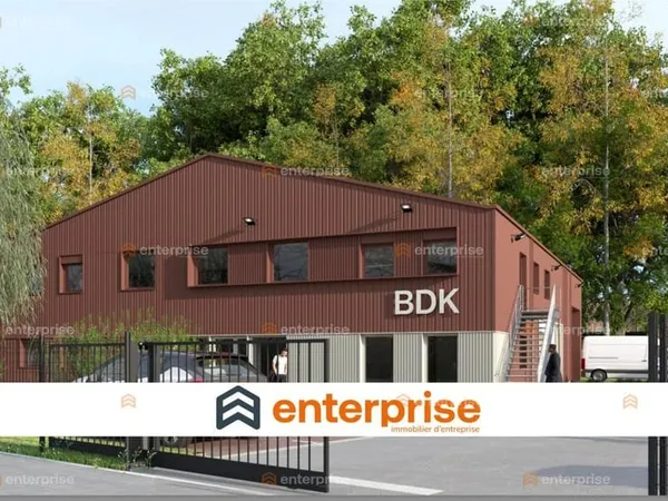 Immeuble industriel 970 m²