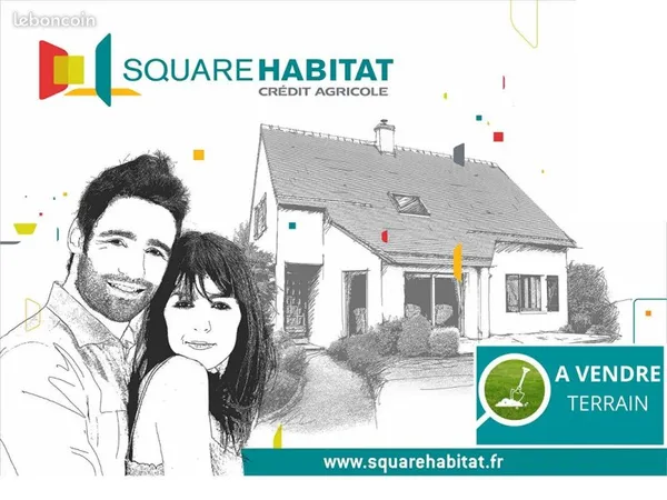 Terrain 459 m² CARVIN