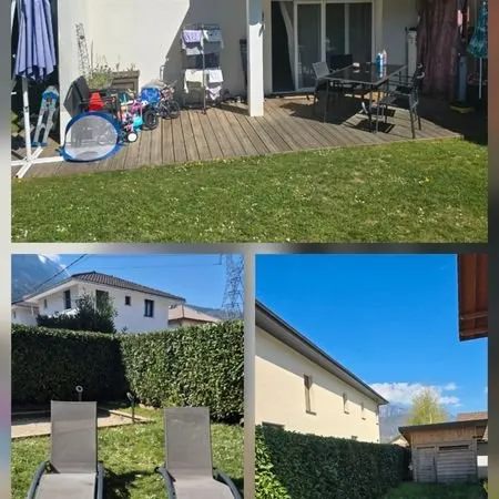 Appartement T3 rez de jardin